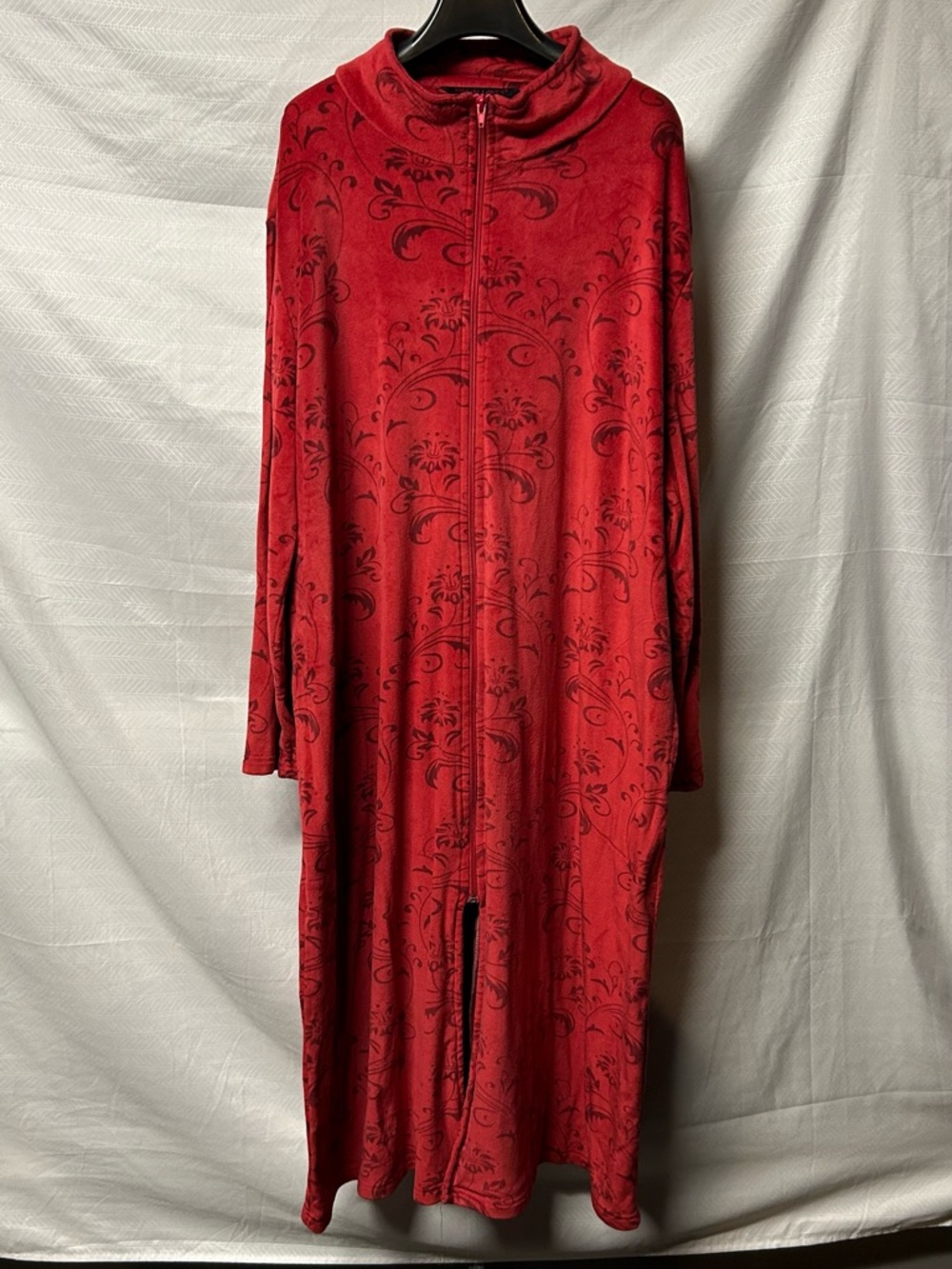 Plush Red Pajama Top - 1X
